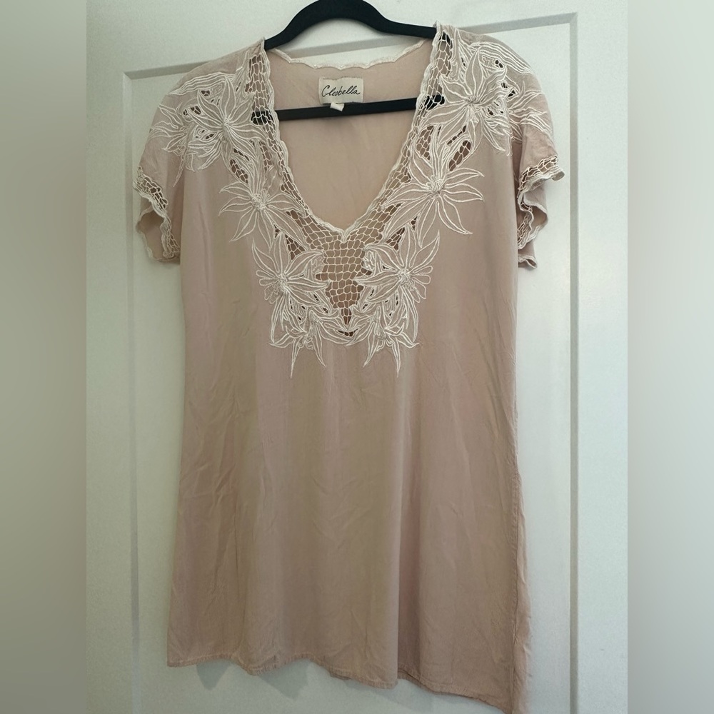 Cleobella tshirt dress coverup